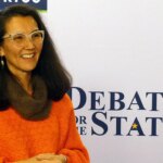 Mary Peltola mocked for using cue cards in Alaska Senate race debate
