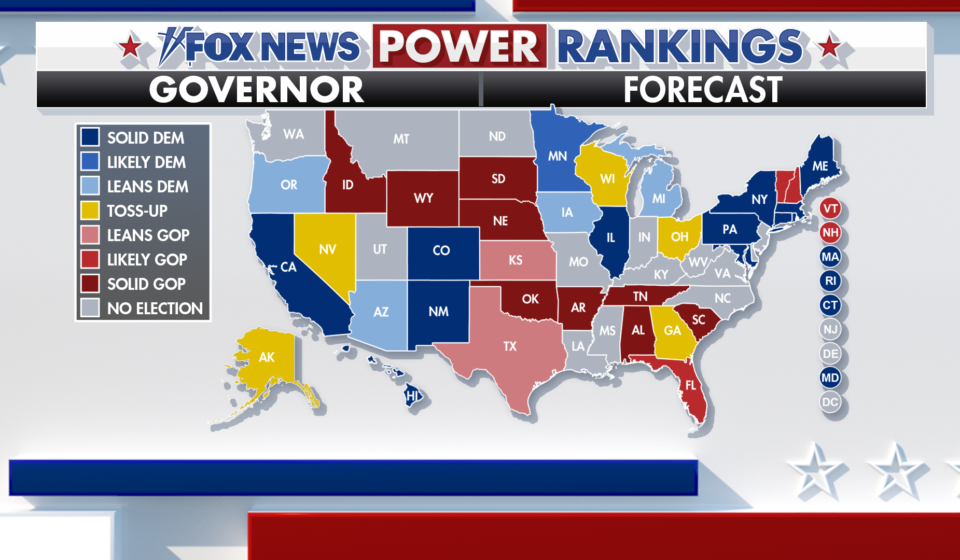 Midterm power rankings shift as eight Senate races become battlegrounds