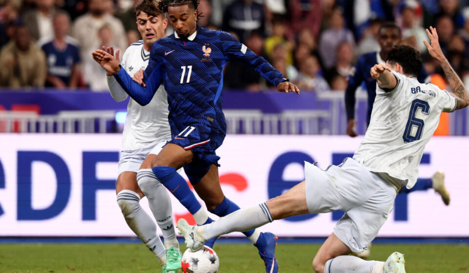 Nations League: France held by Italy in Zidane's homecoming after Olise stunner