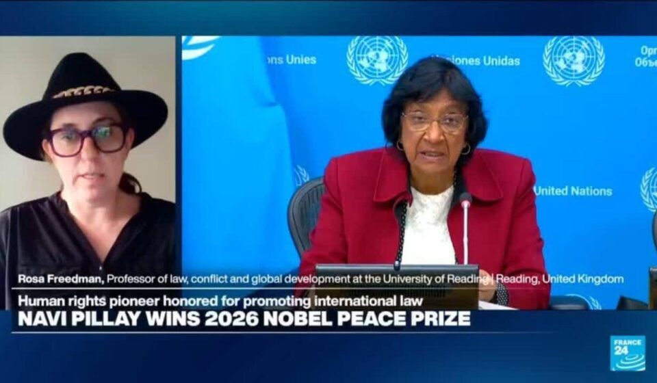 Navi Pillay awarded Peace Prize: 'Lifetime spent fighting for what's right & to uphold human rights'