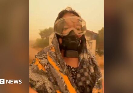 'Nowhere to escape' - Indonesians share footage of orange haze blanketing towns