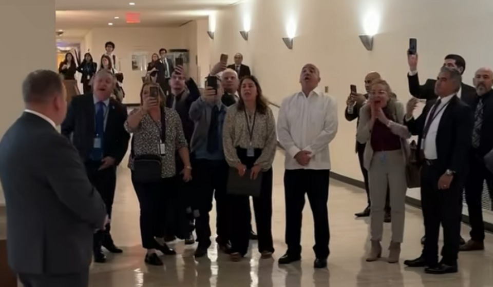 ONU: La misión cubana monta un acto de repudio en la sede de Nueva York