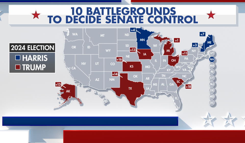 Ohio Senate and governor's races both shift to Lean D in new poll