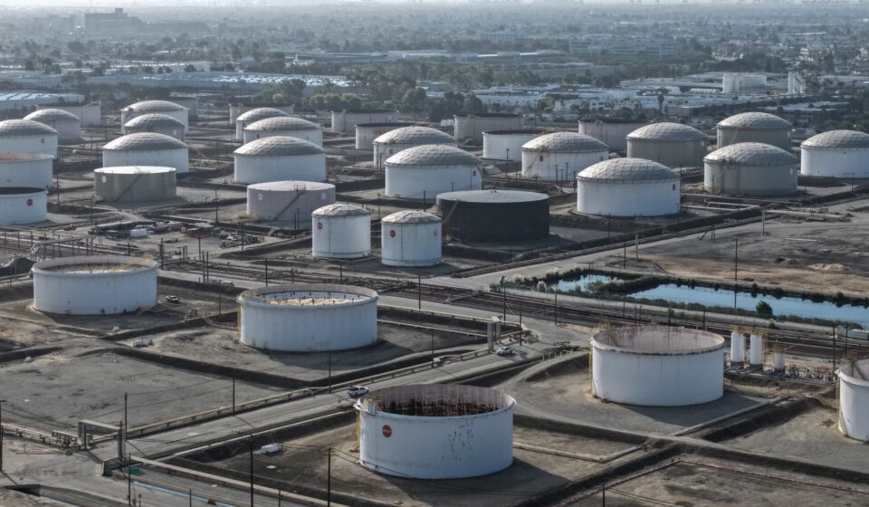Oil prices fall on report of potential European diesel stock release