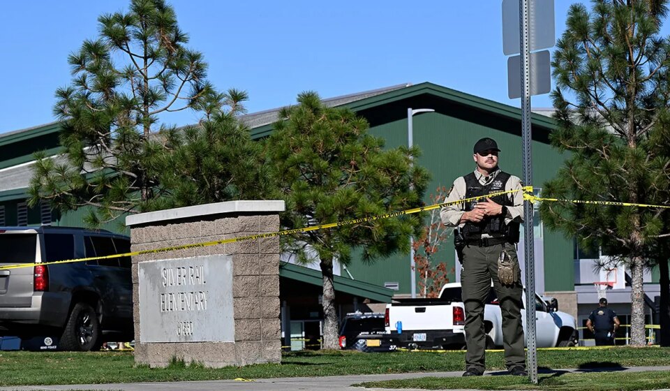 Oregon school shooting stopped by armed bystander amid gun control debate