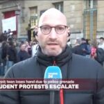 Paris students gear up for 'Black Tuesday' protests