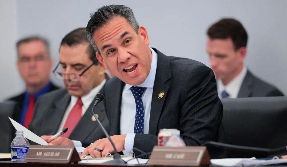 Pete Aguilar faces backlash for opposing voter ID measure after bust in his state