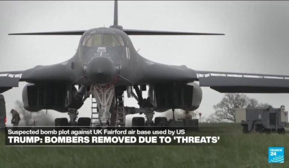 Police make seventh arrest over UK airbase incident