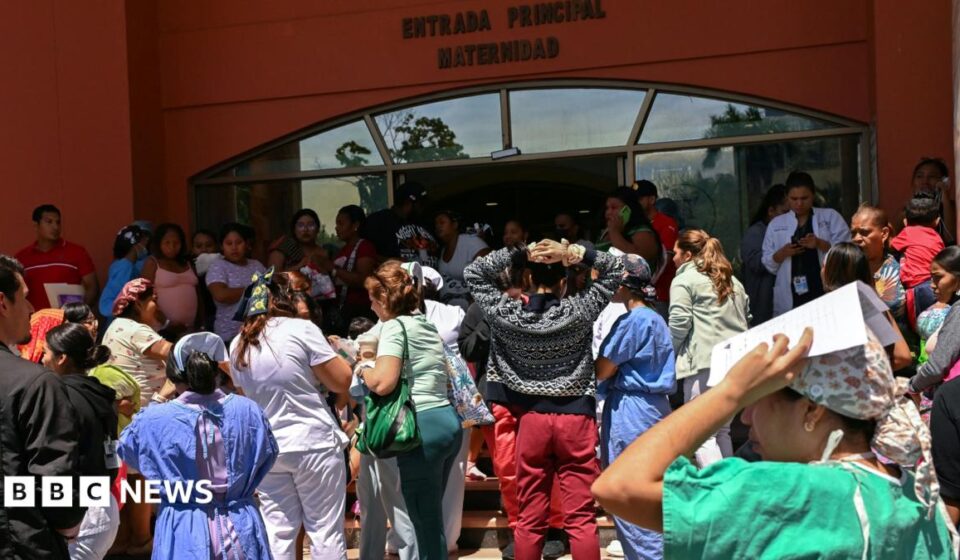 Powerful magnitude 7.7 earthquake hits Panama, damaging buildings