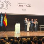 Premio: Rosa María Payá recibe en Madrid el Premio FAES de la Libertad