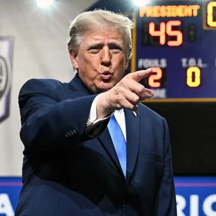 President Trump rallies in Ohio for Jon Husted and Ramaswamy before midterms