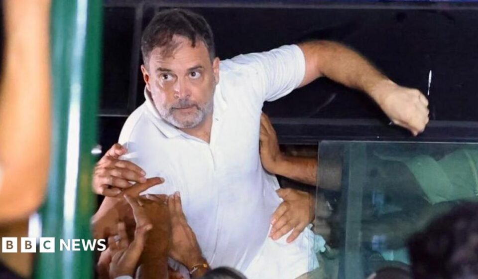 Rahul Gandhi: Delhi police detain opposition leader demanding CEC Gyanesh Kumar's resignation