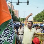 Rahul Gandhi leads opposition march to top court to demand election chief resign