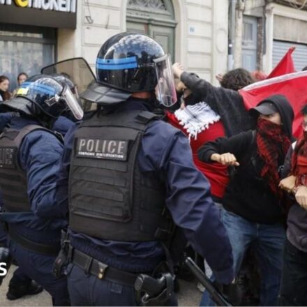 Riot police clash with students as education protests rage in France