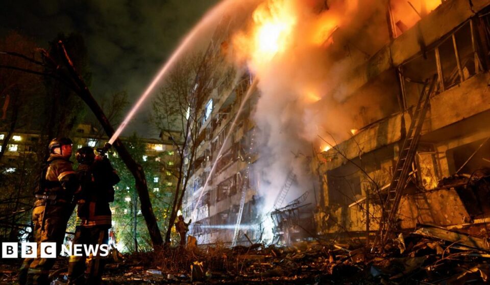 Russian strikes hit key power plant in Kyiv, Zelensky says