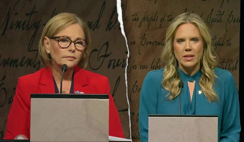 Sen Darline Graham spars with Dem challenger Annie Andrews at debate