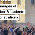 Student protests: First images from demonstrations in Paris