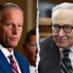 Thune hits key battleground states as Schumer skips campaign trail