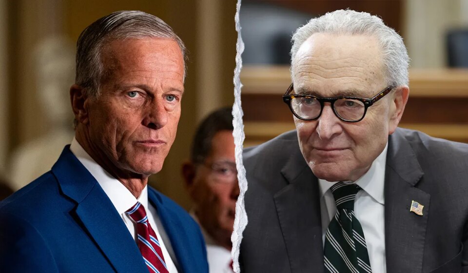Thune hits key battleground states as Schumer skips campaign trail
