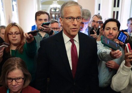 Thune says Republicans won't concede toss-up Senate races in 2026
