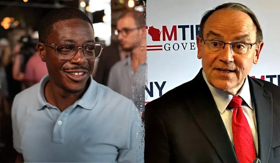 Tom Tiffany, Crowley clash over abortion in Wisconsin governor debate