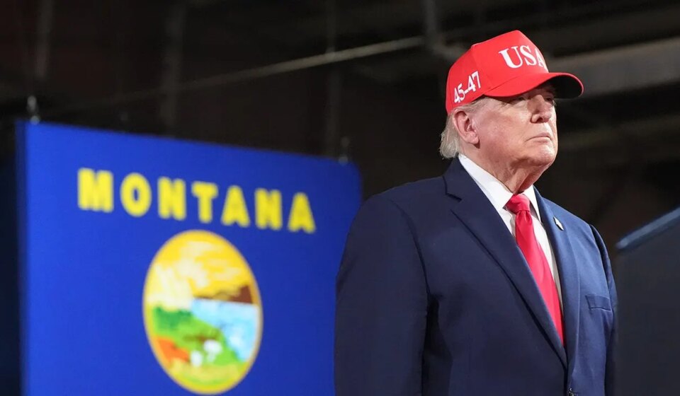 Trump announces Pentagon 'super range' for weapons testing in Montana