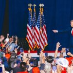 Trump claims paid protesters crashed San Antonio rally for Paxton