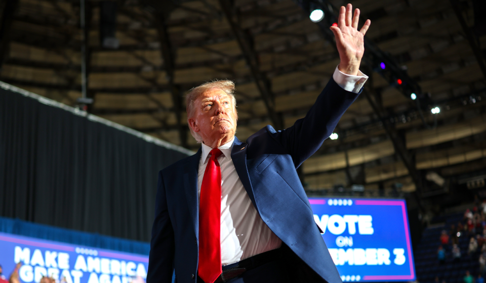 Trump rallies in Kansas to push immigration agenda amid Senate race