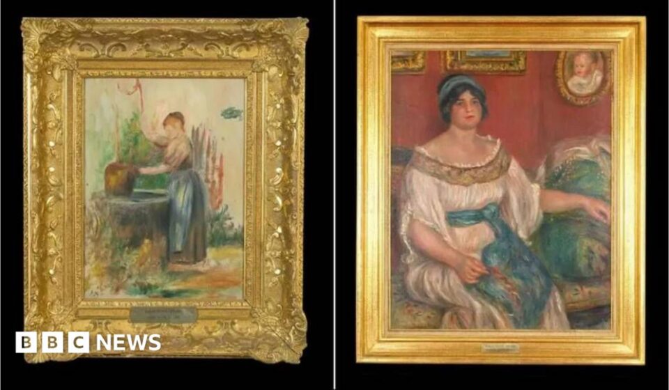 Two paintings stolen from Renoir Museum in France are recovered