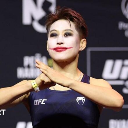 UFC 332: Wang Cong says Joker persona helps her 'feel the fear' in opponents