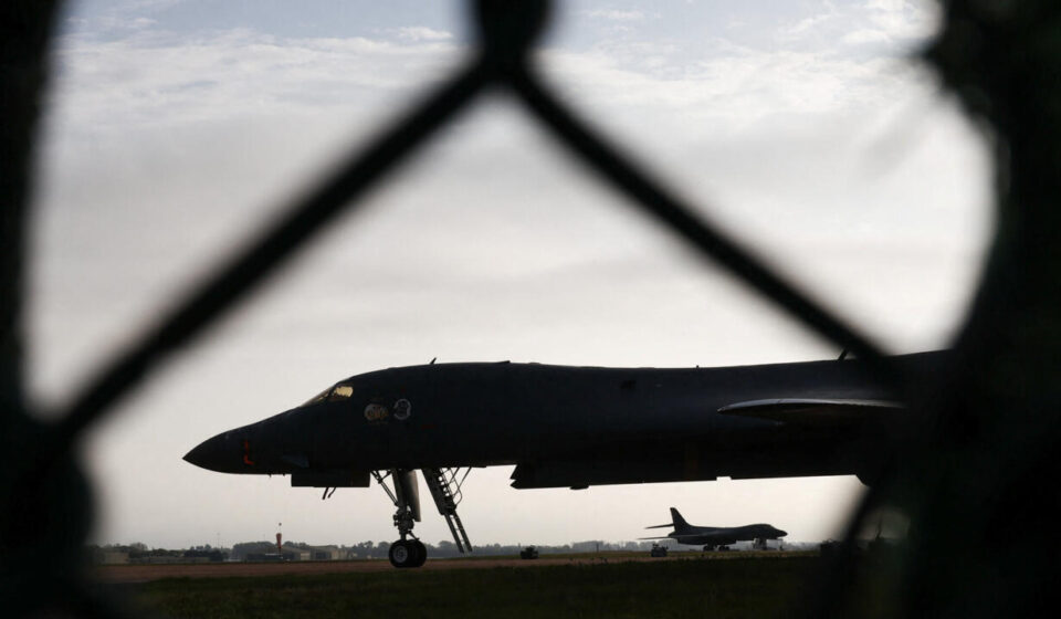 US withdraws all B-1 bombers from British military base RAF Fairford