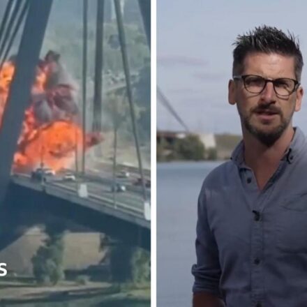 Watch: What we know about Russian strikes on Kyiv bridges