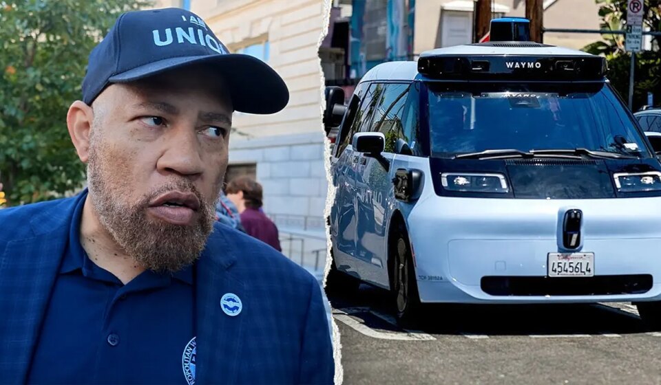 Waymo robotaxi bill in DC sparks union workers' protest over jobs
