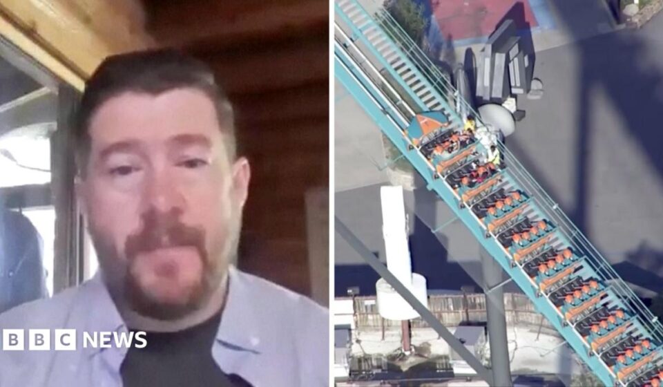 Witnesses recount moment man fell out of Six Flags roller coaster