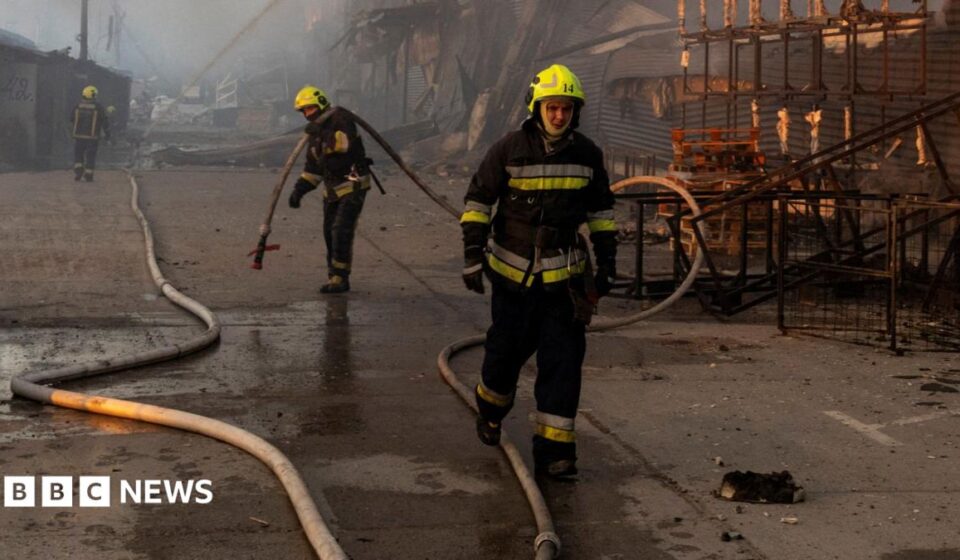 Zelensky condemns 'vile' large-scale Russian attacks that killed 15
